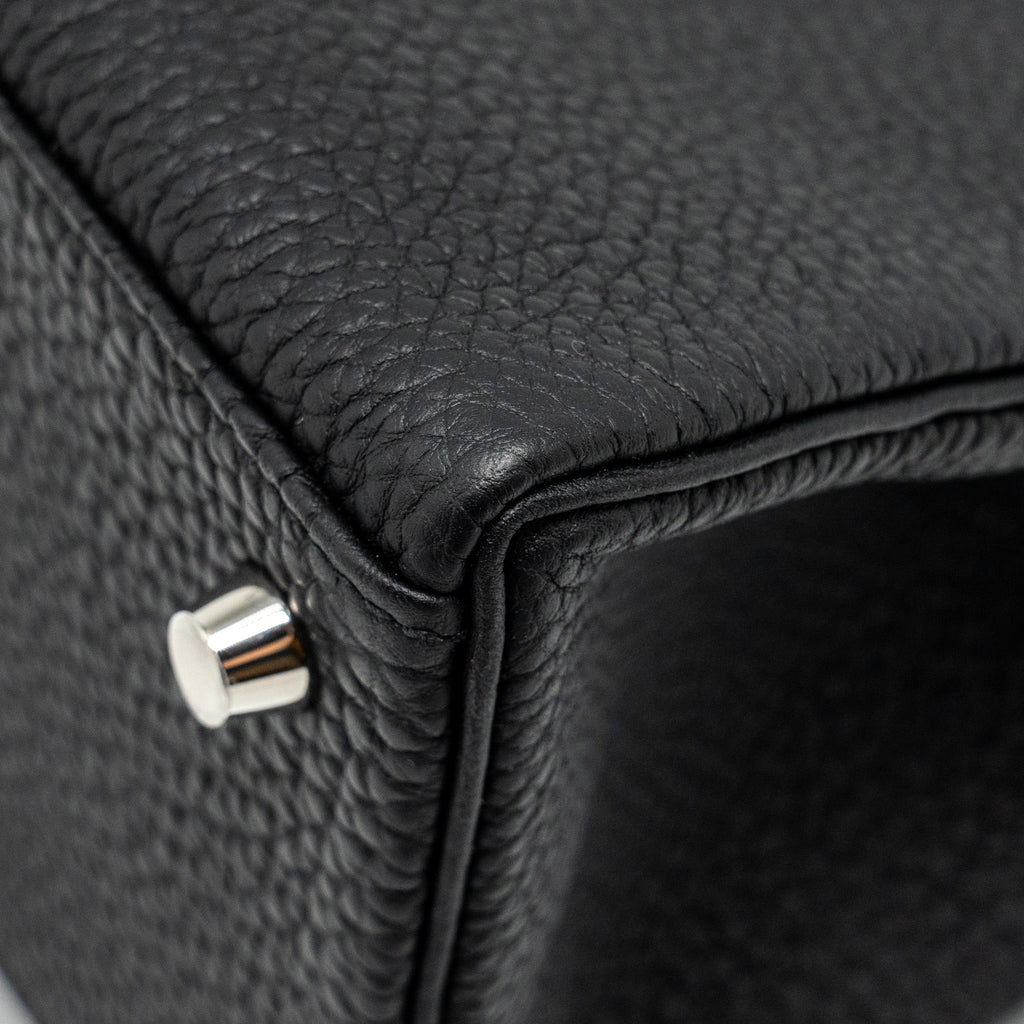 HERMES KELLY 28 TOGO BLACK SHW