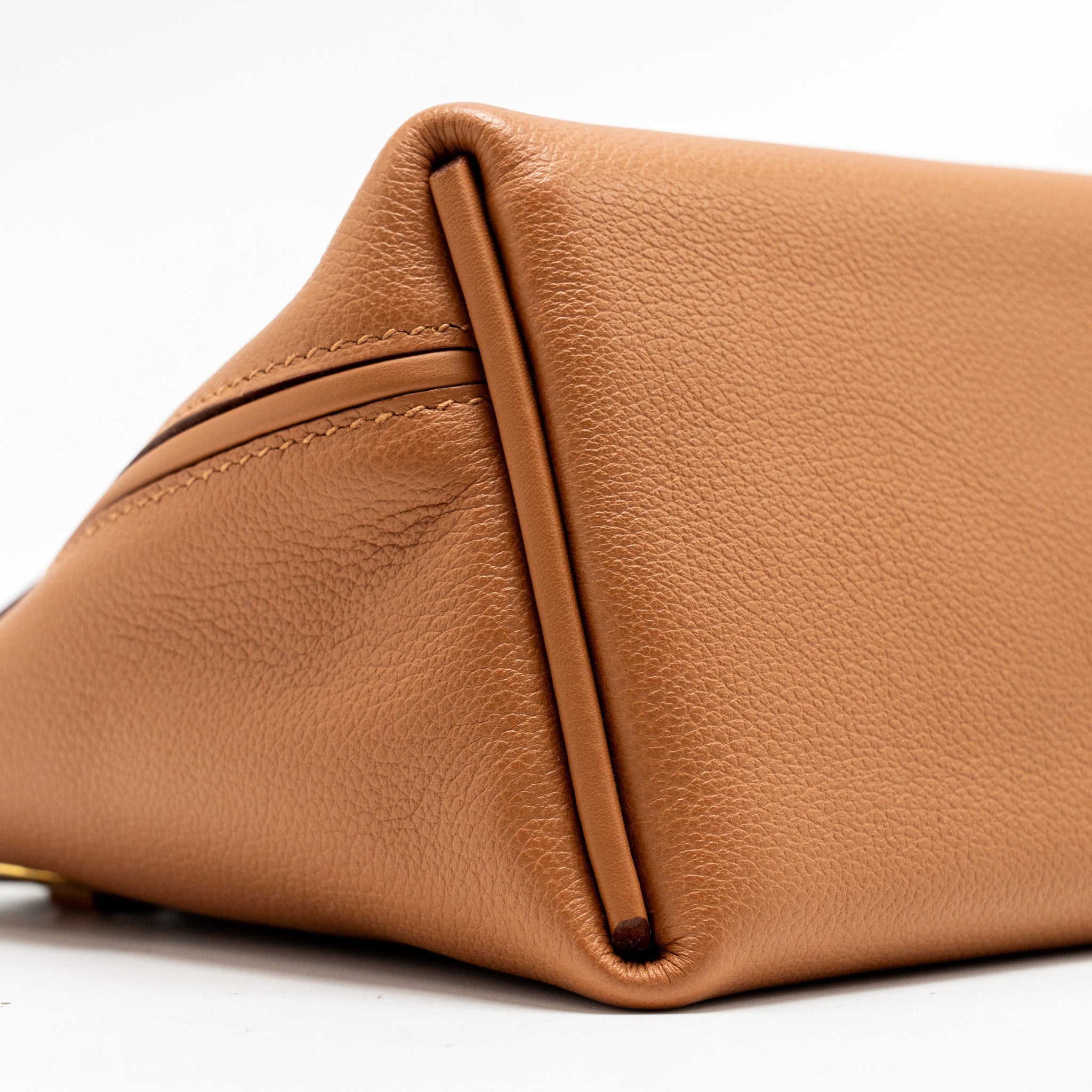 HERMES MINI 24/24 2424-21 BAG EVERCOLOR/SWIFT GOLD GHW