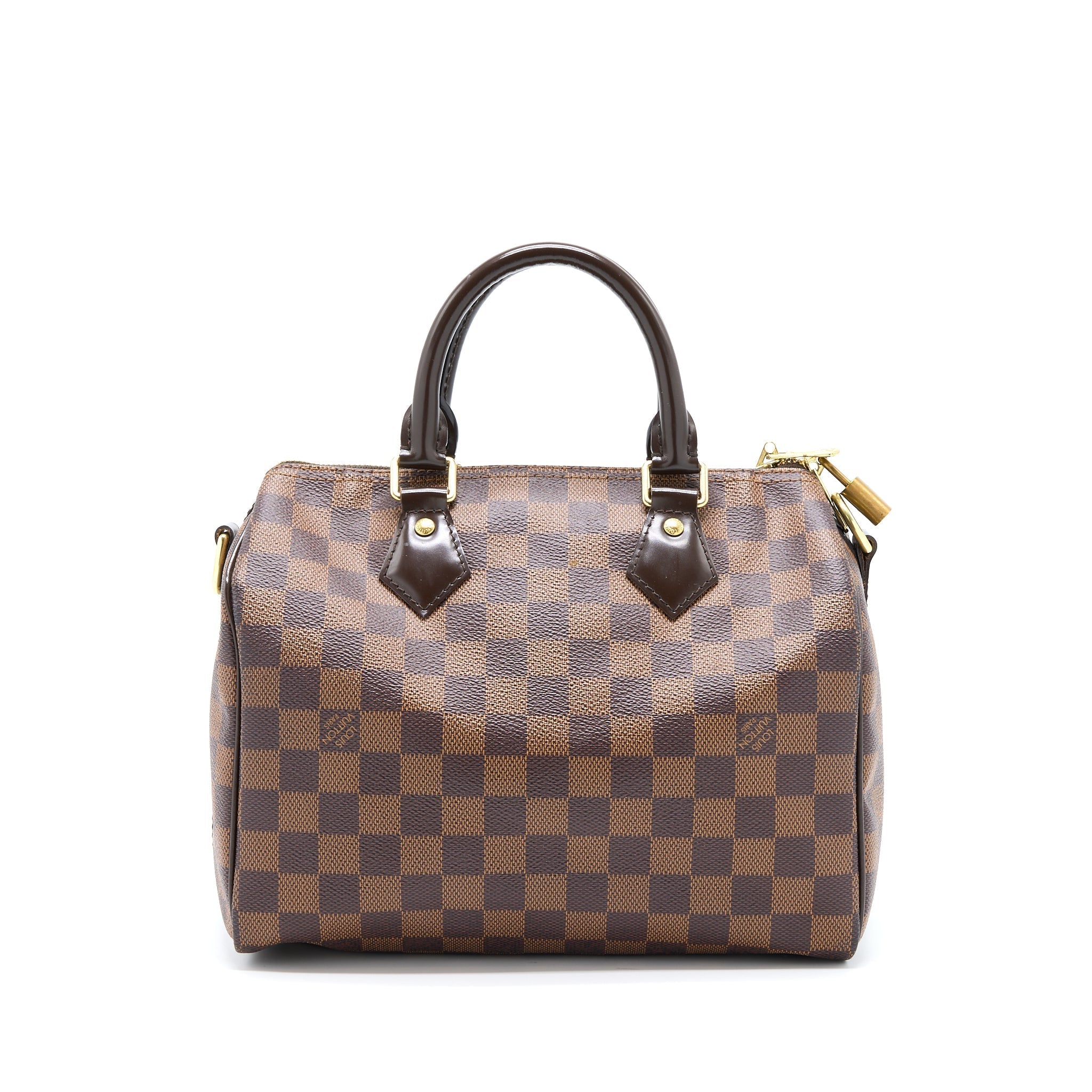 LOUIS VUITTON SPEEDY 25 DAMIER EBENE GHW