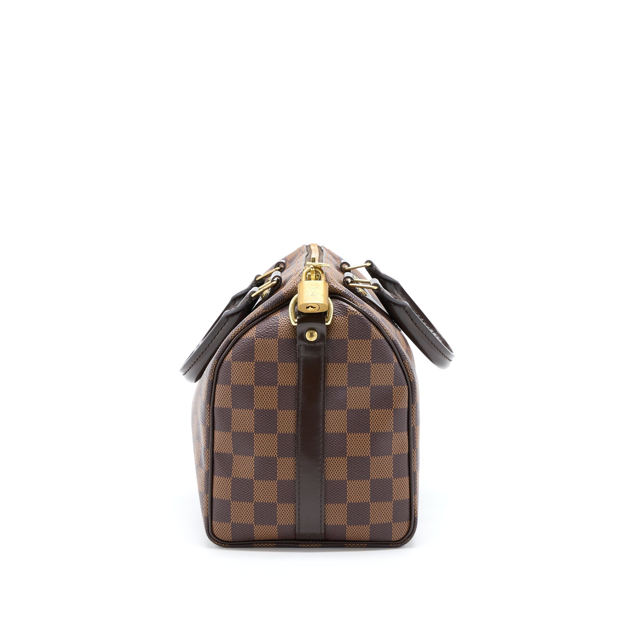 LOUIS VUITTON SPEEDY 25 DAMIER EBENE GHW