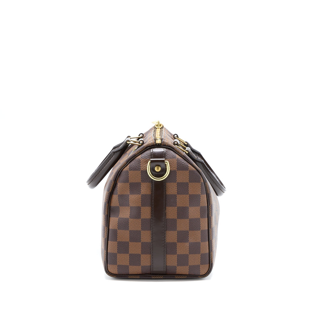 LOUIS VUITTON SPEEDY 25 DAMIER EBENE GHW
