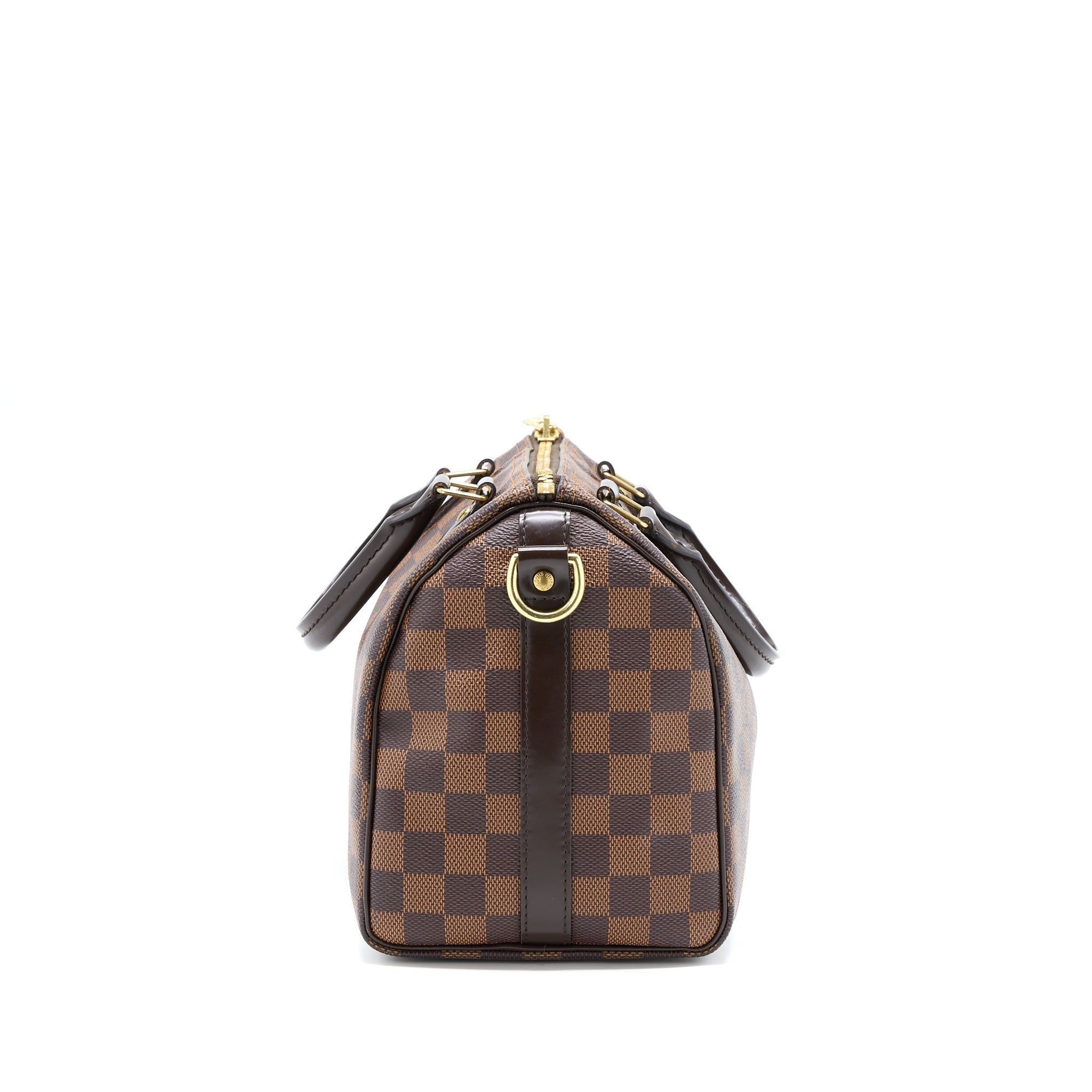 LOUIS VUITTON SPEEDY 25 DAMIER EBENE GHW