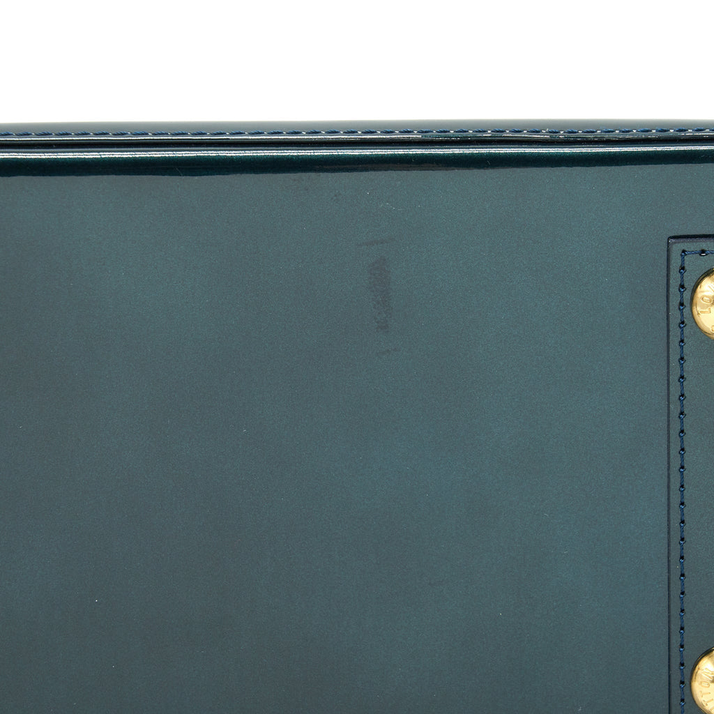 LOUIS VUITTON ALMA PM IN PATENT FORREST GREEN