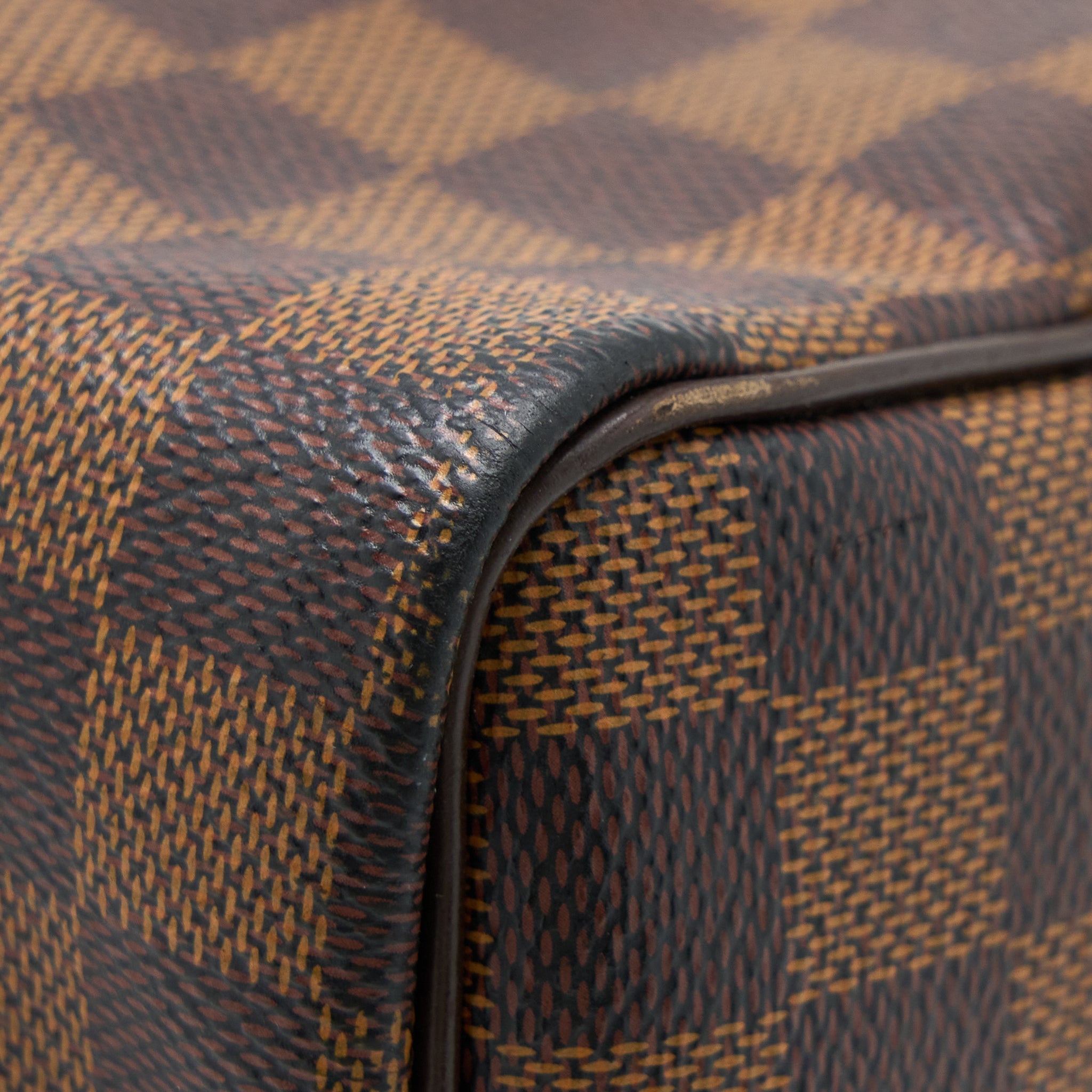 LOUIS VUITTON SPEEDY BANDOULIERE 25 DAMIER EBENE CANVAS GHW