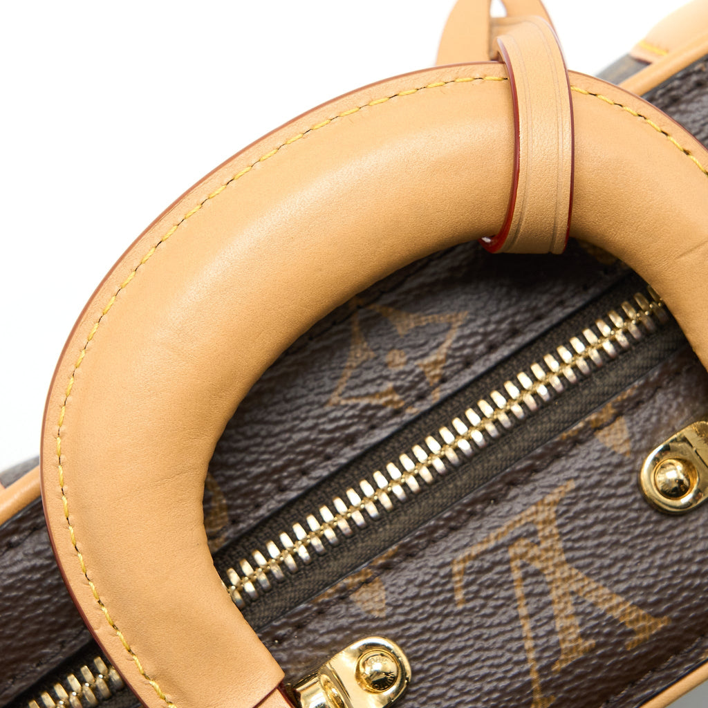 LOUIS VUITTON MINI LUGGAGE MONOGRAM CANVAS GHW