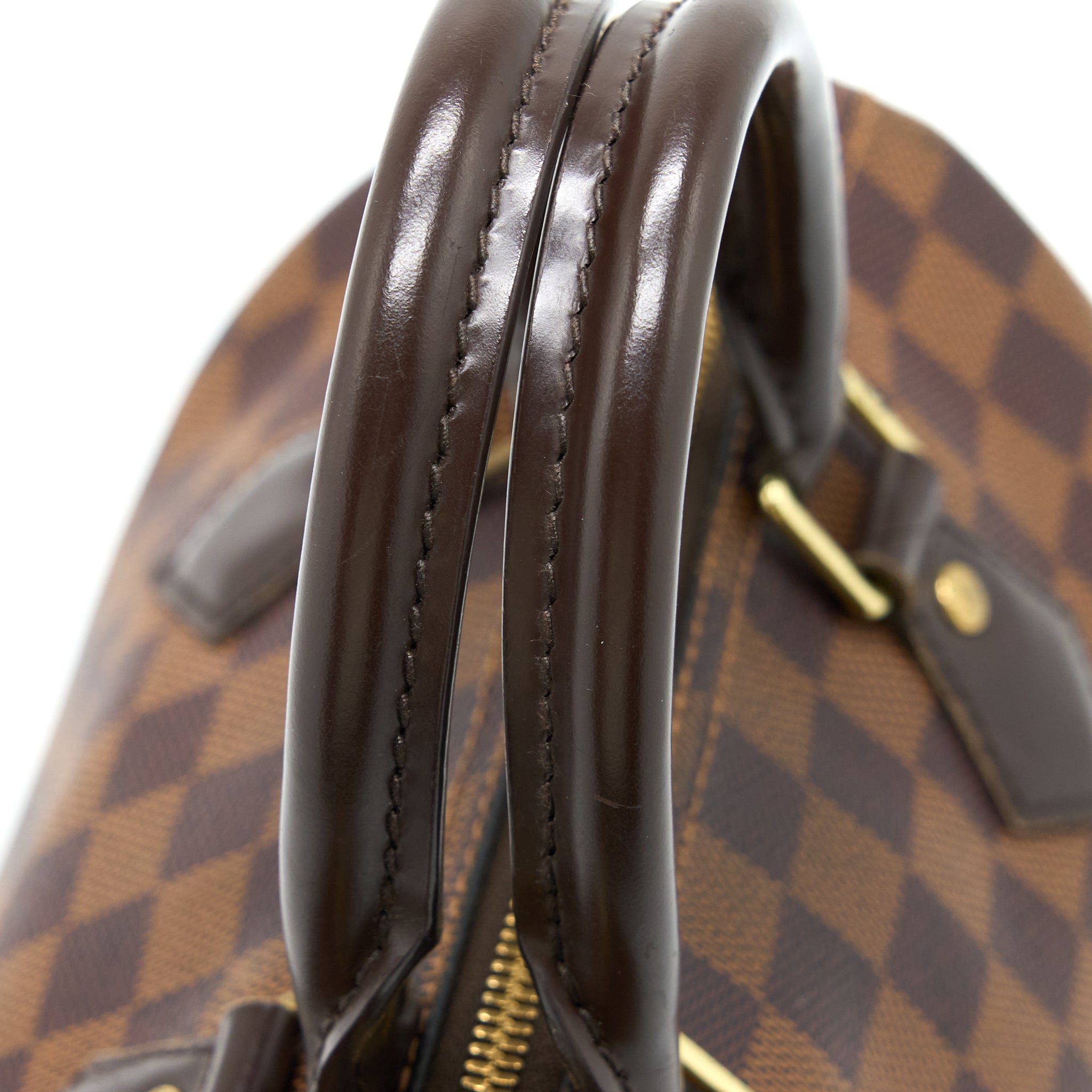 LOUIS VUITTON SPEEDY BANDOULIERE 25 DAMIER EBENE CANVAS GHW