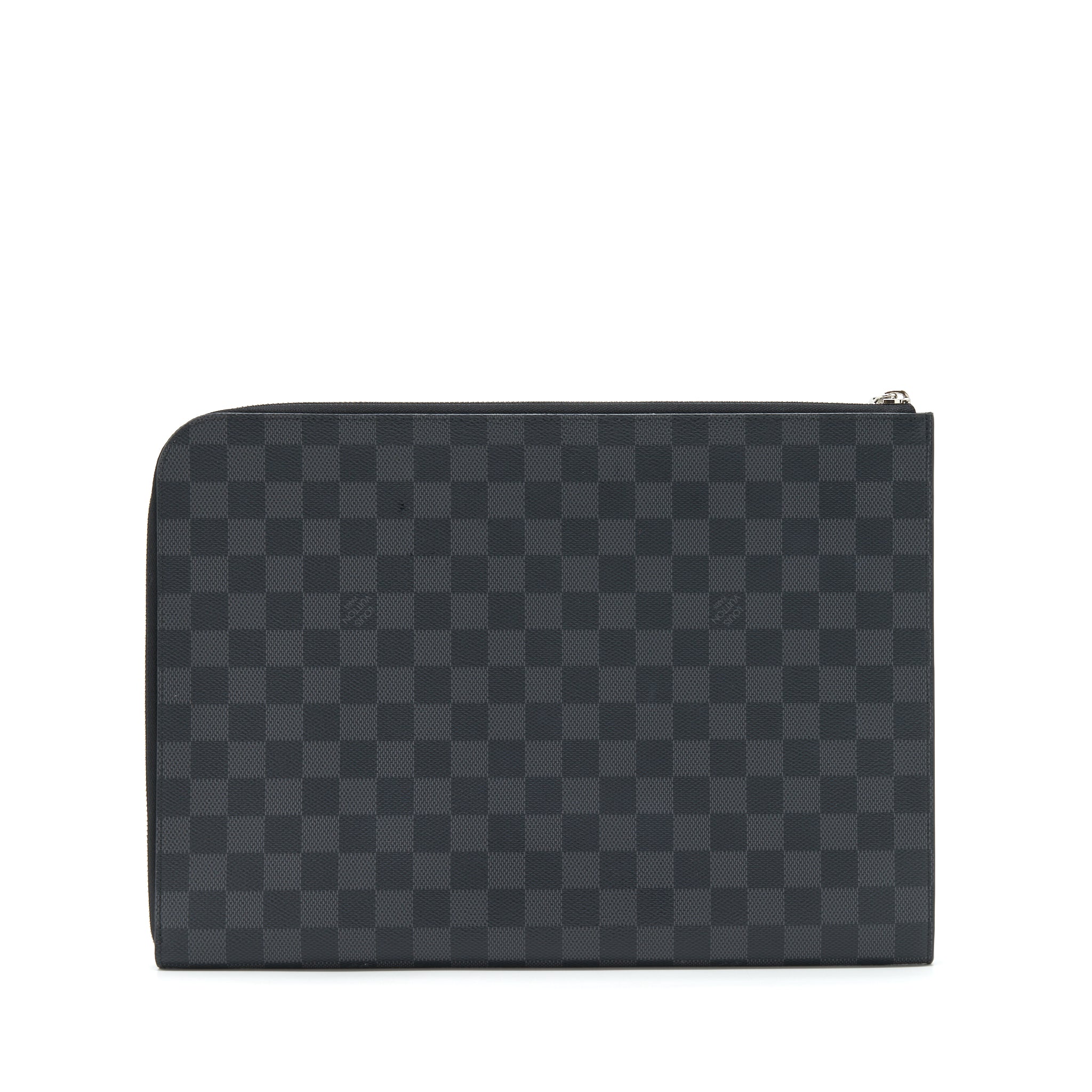 LOUIS VUITTON POCHETTE JOUR GM DAMIER GRAPHITE CANVAS SHW