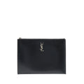 SAINT LAURENT IPAD HOLDER /CLUTCH CALFSKIN BLACK SHW