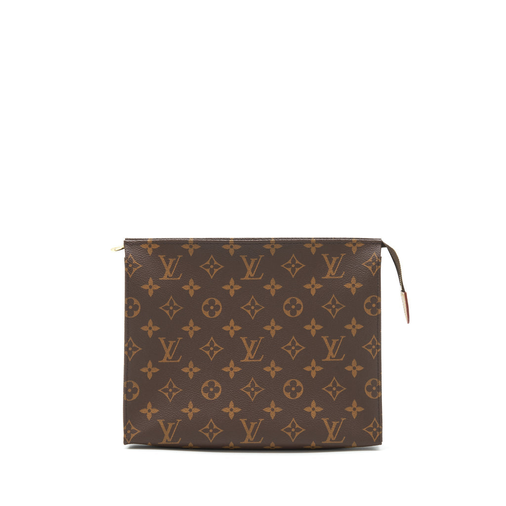 LOUIS VUITTON TOILETRY POCHETTE 26 MONOGRAM CANVAS