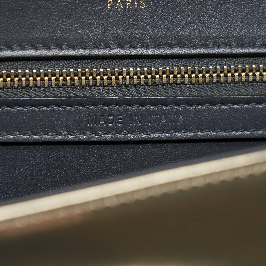 DIOR MEDIUM DIORAMA METALLIC LIGHT GOLD WITH GHW