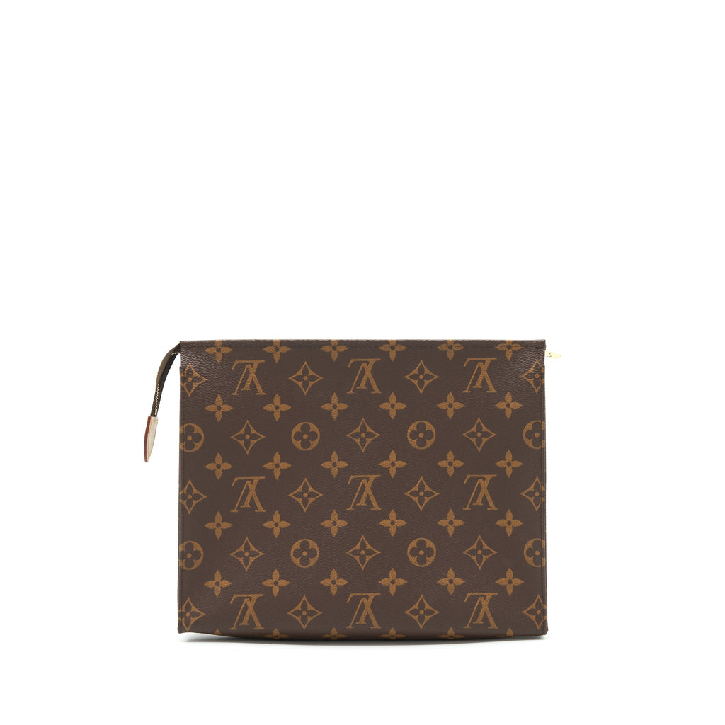 LOUIS VUITTON TOILETRY POCHETTE 26 MONOGRAM CANVAS