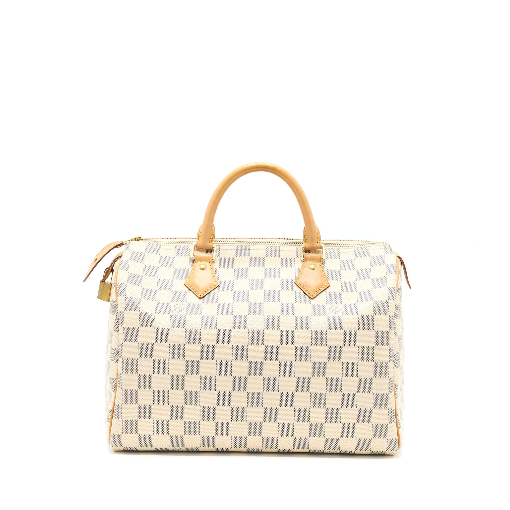 LOUIS VUITTON SPEEDY 30 DAMIER AZUR CANVAS GHW