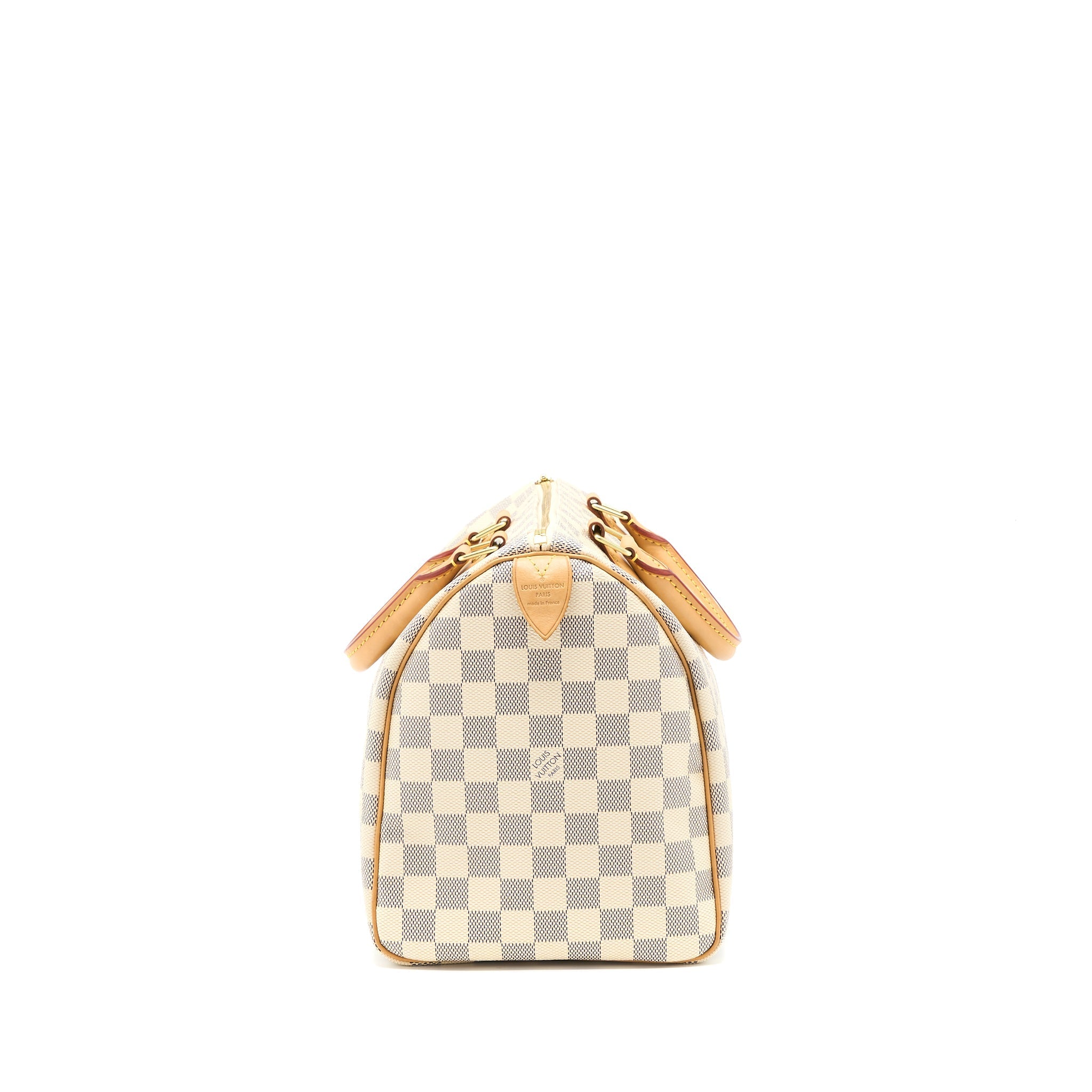LOUIS VUITTON SPEEDY 30 DAMIER AZUR CANVAS GHW