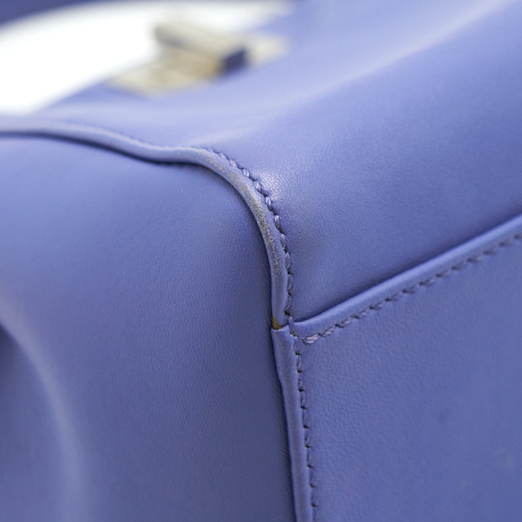 FENDI SMALL PEEKABOO LAMBSKIN PURPLE SHW