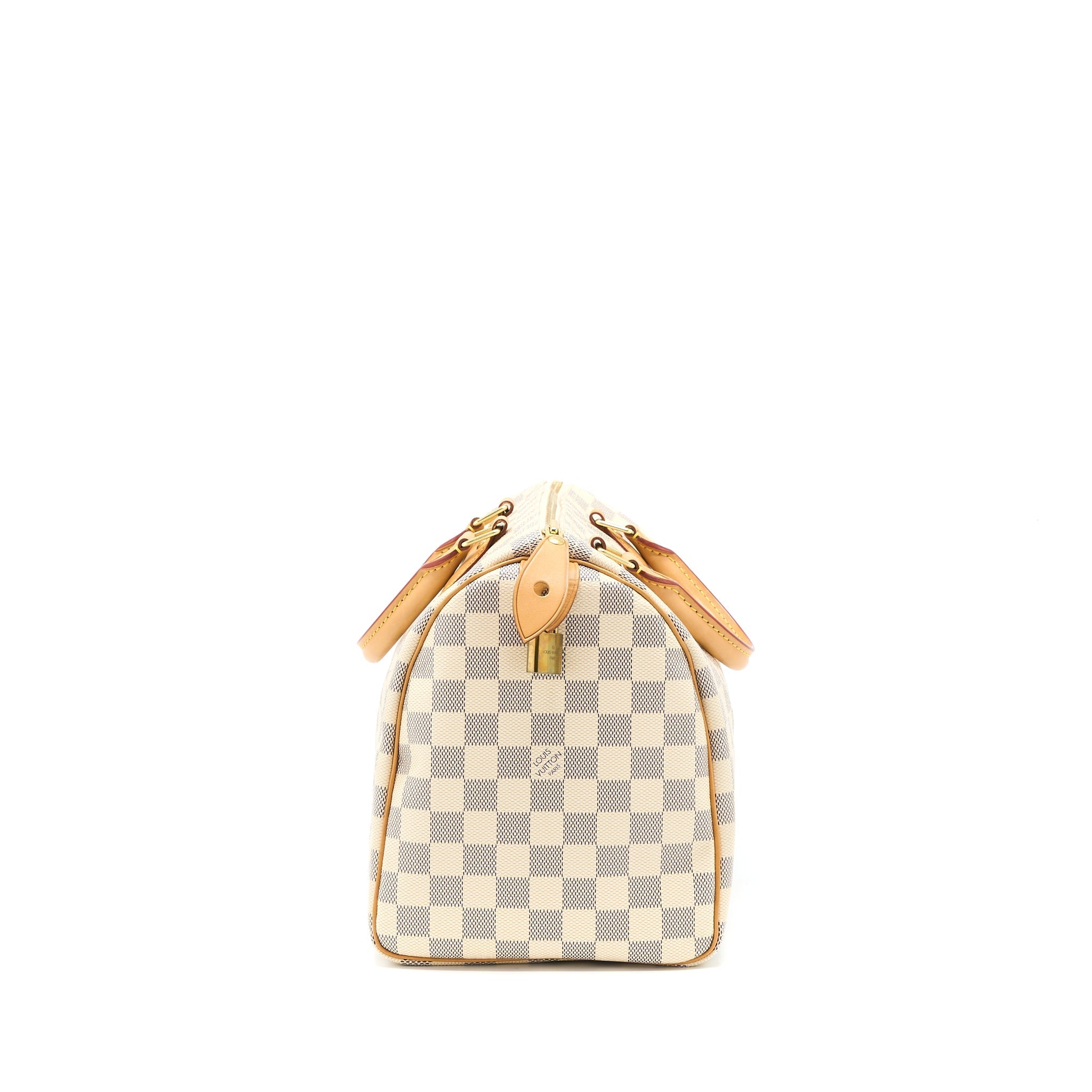 LOUIS VUITTON SPEEDY 30 DAMIER AZUR CANVAS GHW