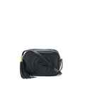 GUCCI SOHO DISCO CAMERA BAG CALFSKIN BLACK LGHW