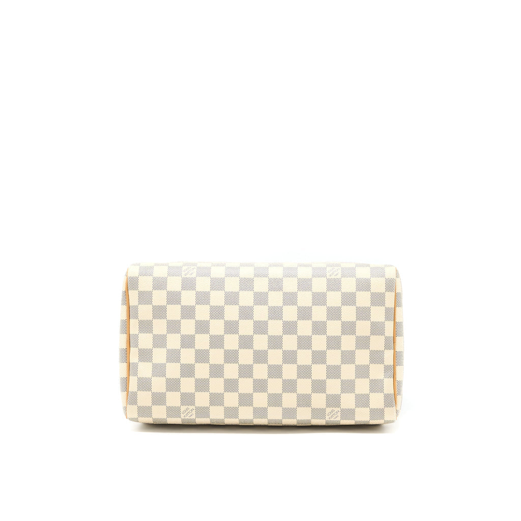 LOUIS VUITTON SPEEDY 30 DAMIER AZUR CANVAS GHW