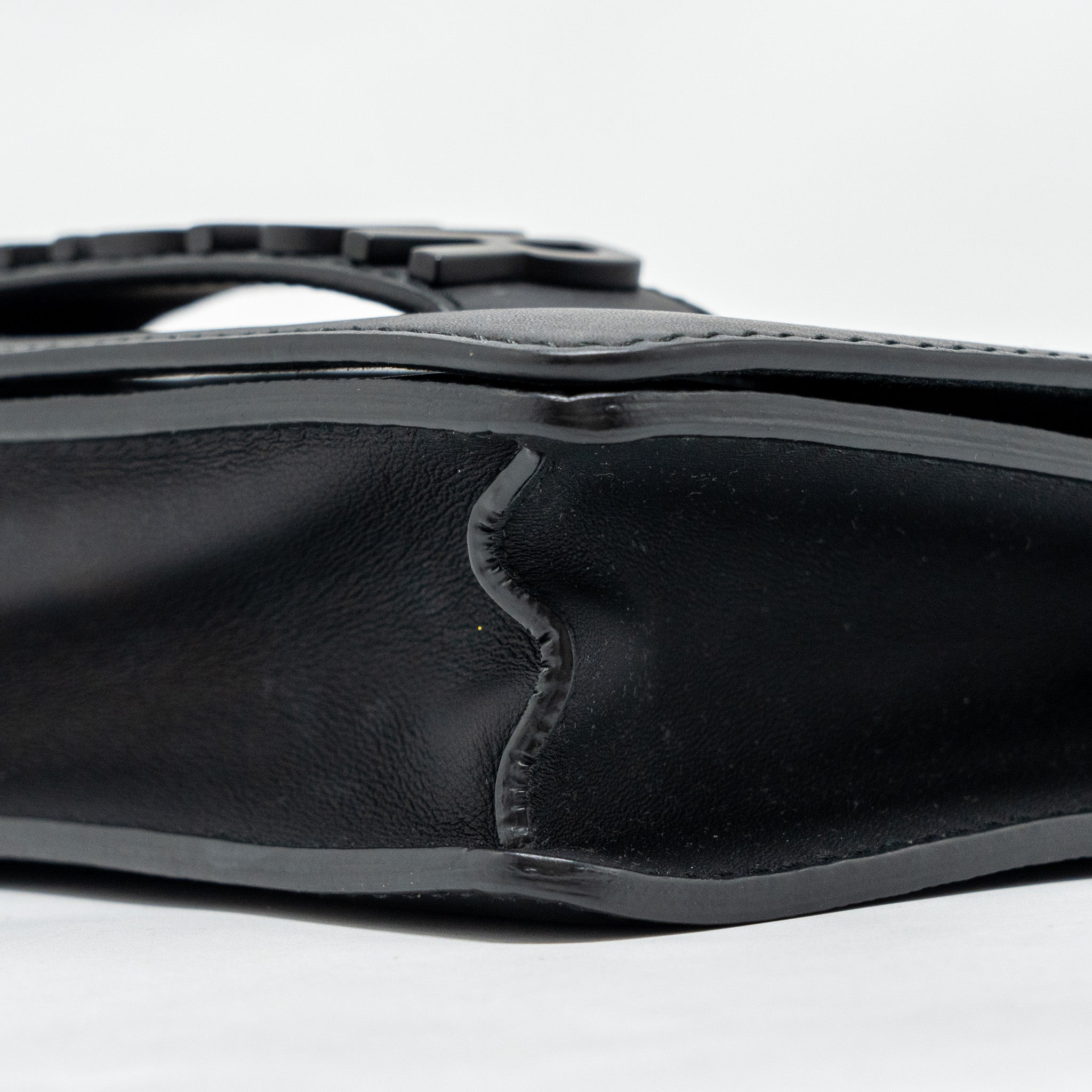 DIOR JADIOR FLAP BAG CALFSKIN SO BLACK