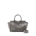 SAINT LAURENT CABAS TOTE BAG GREY SHW