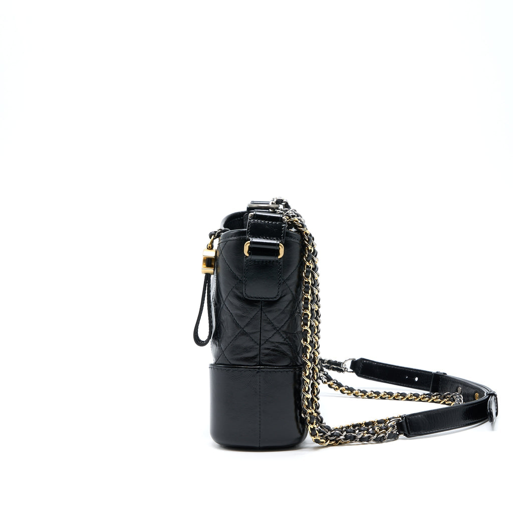 CHANEL NEW MEDIUM GABRIELLE HOBO BAG AGED SMOOTH CALFSKIN MULTICOLOUR HARDWARE
