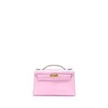 HERMES KELLY POCHETTE SWIFT X9 MAUVE SYLVESTRE RGHW