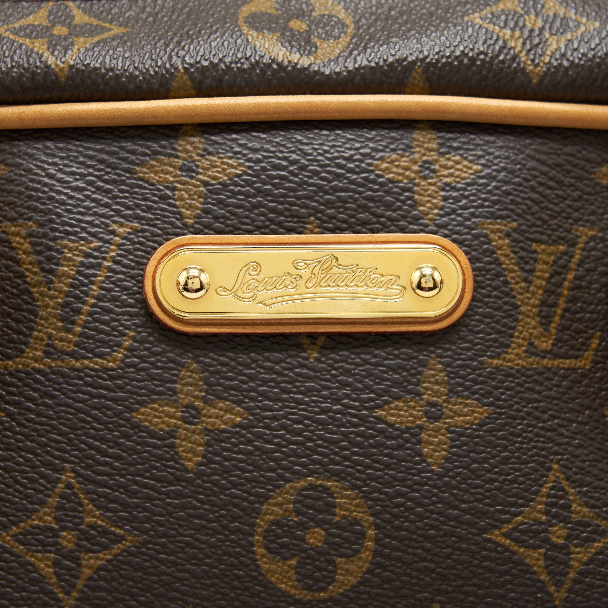 LOUIS VUITTON MONTORGUEIL PM TOTE BAG MONOGRAM CANVAS GHW