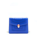 BVLGARI SERPENTI FOREVER CHAIN BAG BLUE