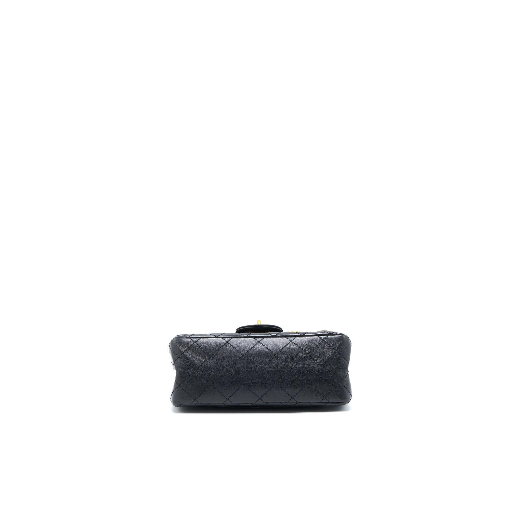 CHANEL MINI 2.55 REISSUE FLAP BAG LUCKY CHARMS CASINO LIMITED AGED CALFSKIN BRUSHED GHW