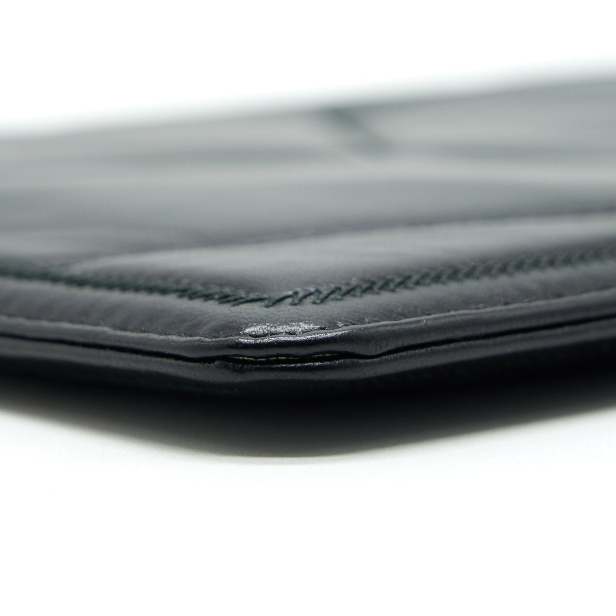 BVLGARI SERPENTI CLUTCH BLACK WITH LGHW