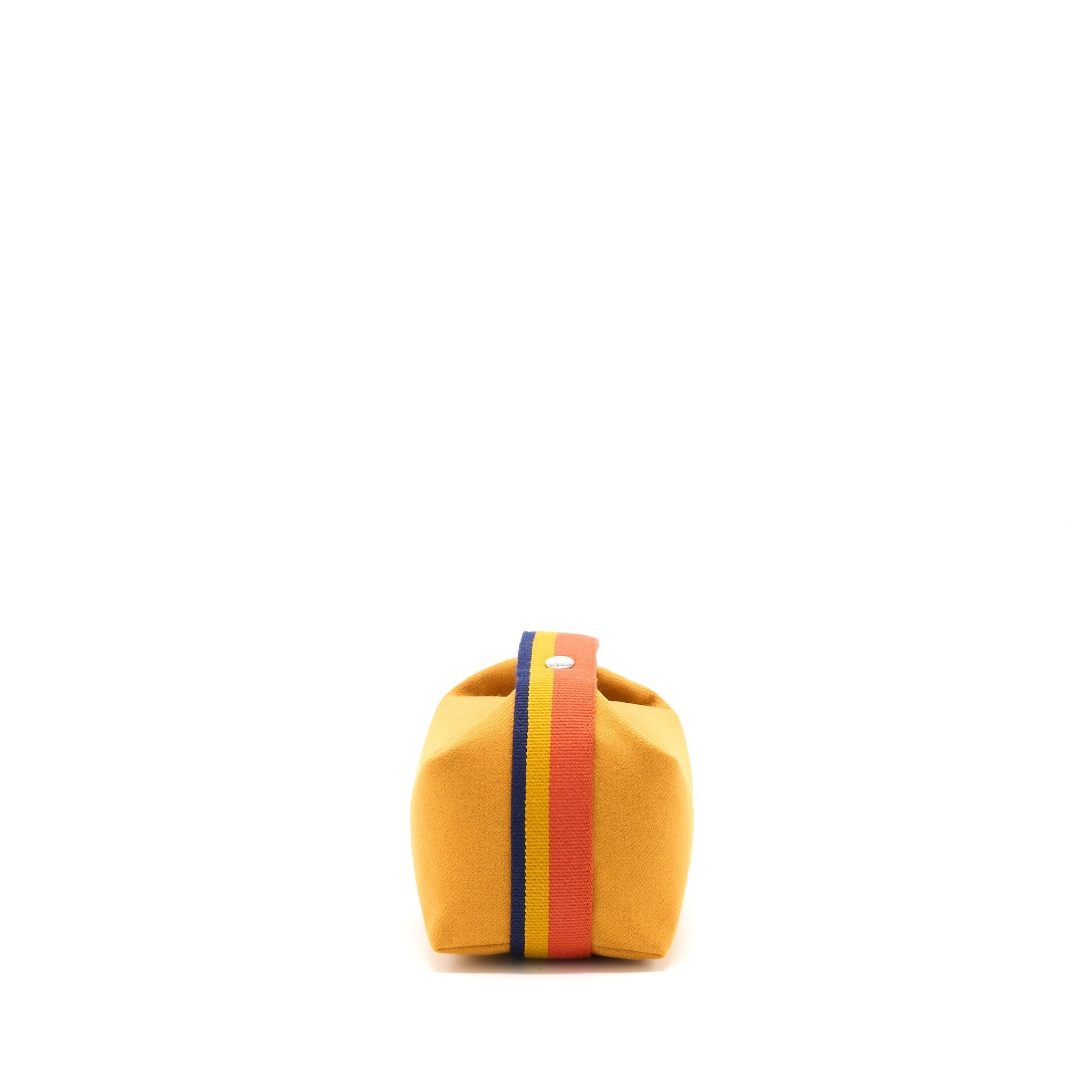 HERMES TROUSSE DE TOILETTE BRIDE PM WOOL OCRE SHW
