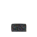 LOUIS VUITTON ZIPPY LONG WALLET BLACK MULTICOLOUR MONOGRAM CANVAS GHW