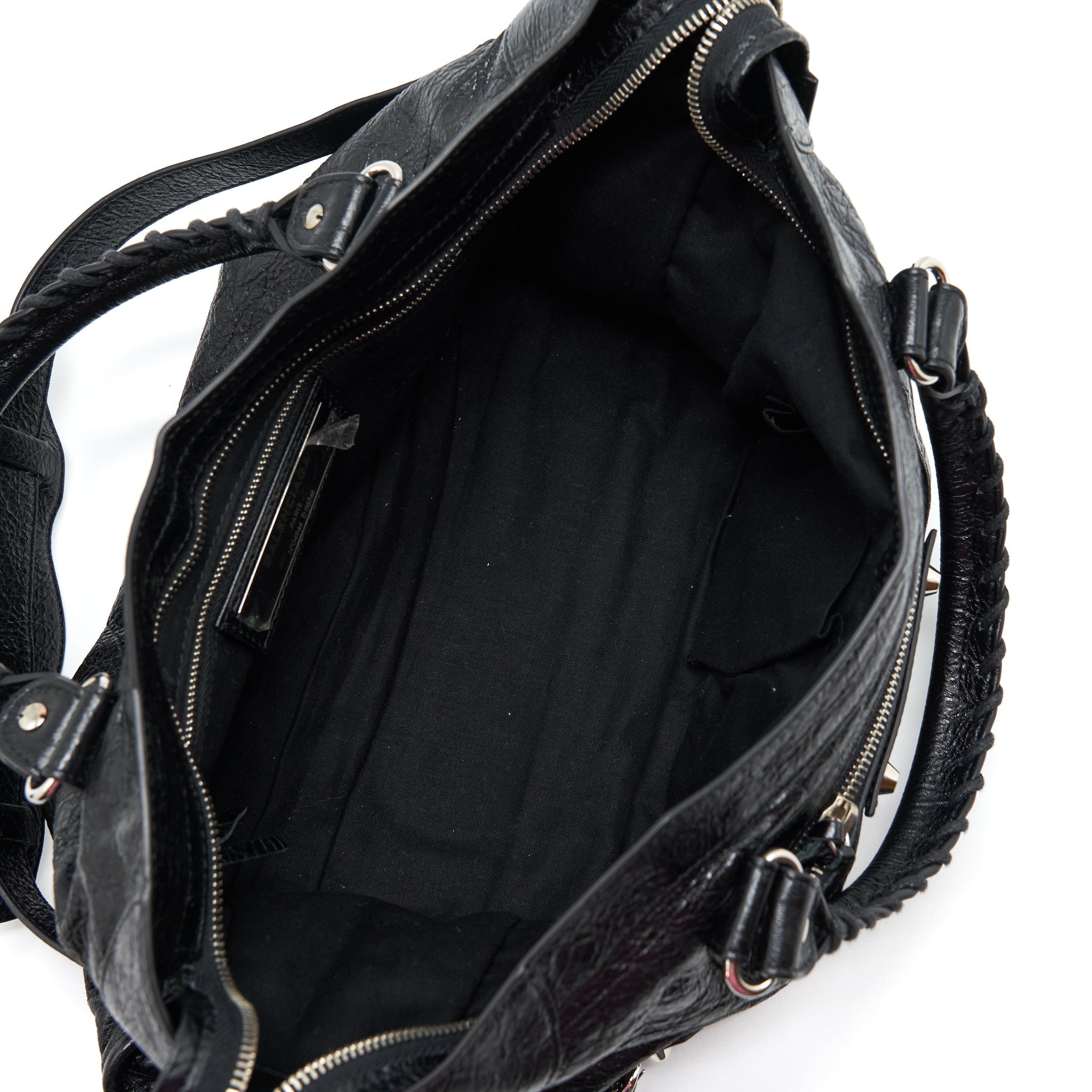BALENCIAGA CLASSIC CITY BAG BLACK SHW