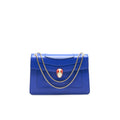 BVLGARI SERPENTI FOREVER SHOULDER BAG IN BLUE GHW