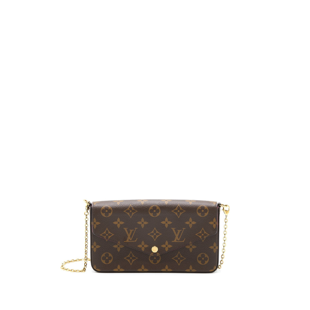 LOUIS VUITTON FELICIE POCHETTE MONOGRAM CANVAS GHW