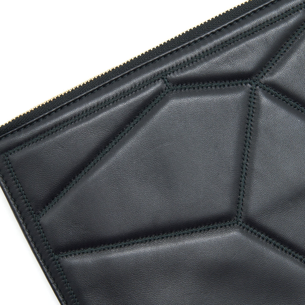 BVLGARI SERPENTI CLUTCH BLACK WITH LGHW