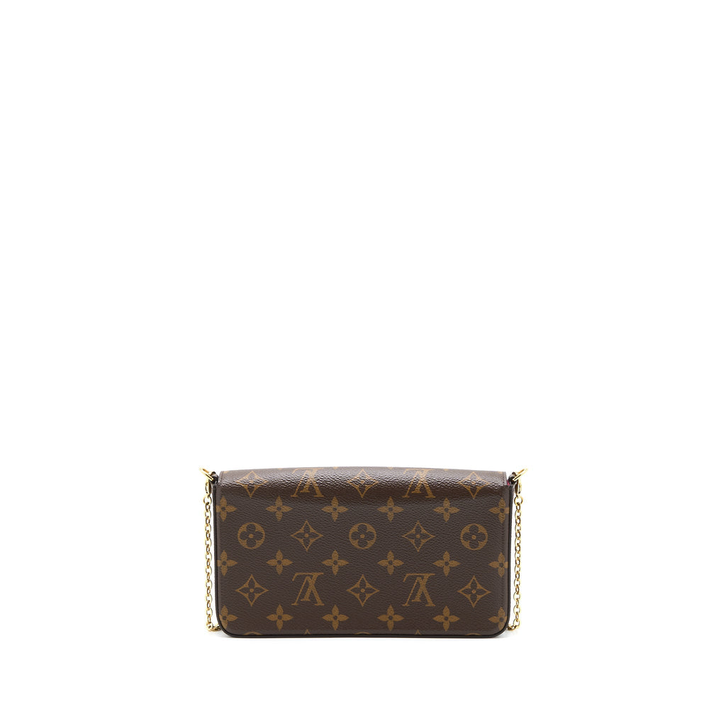 LOUIS VUITTON FELICIE POCHETTE MONOGRAM CANVAS GHW