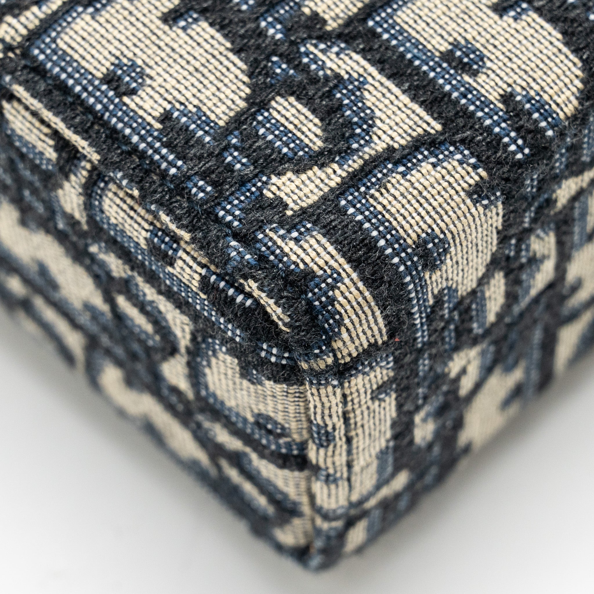 DIOR 30 MONTAIGNE BOX BLUE OBLIQUE JACQUARD GHW