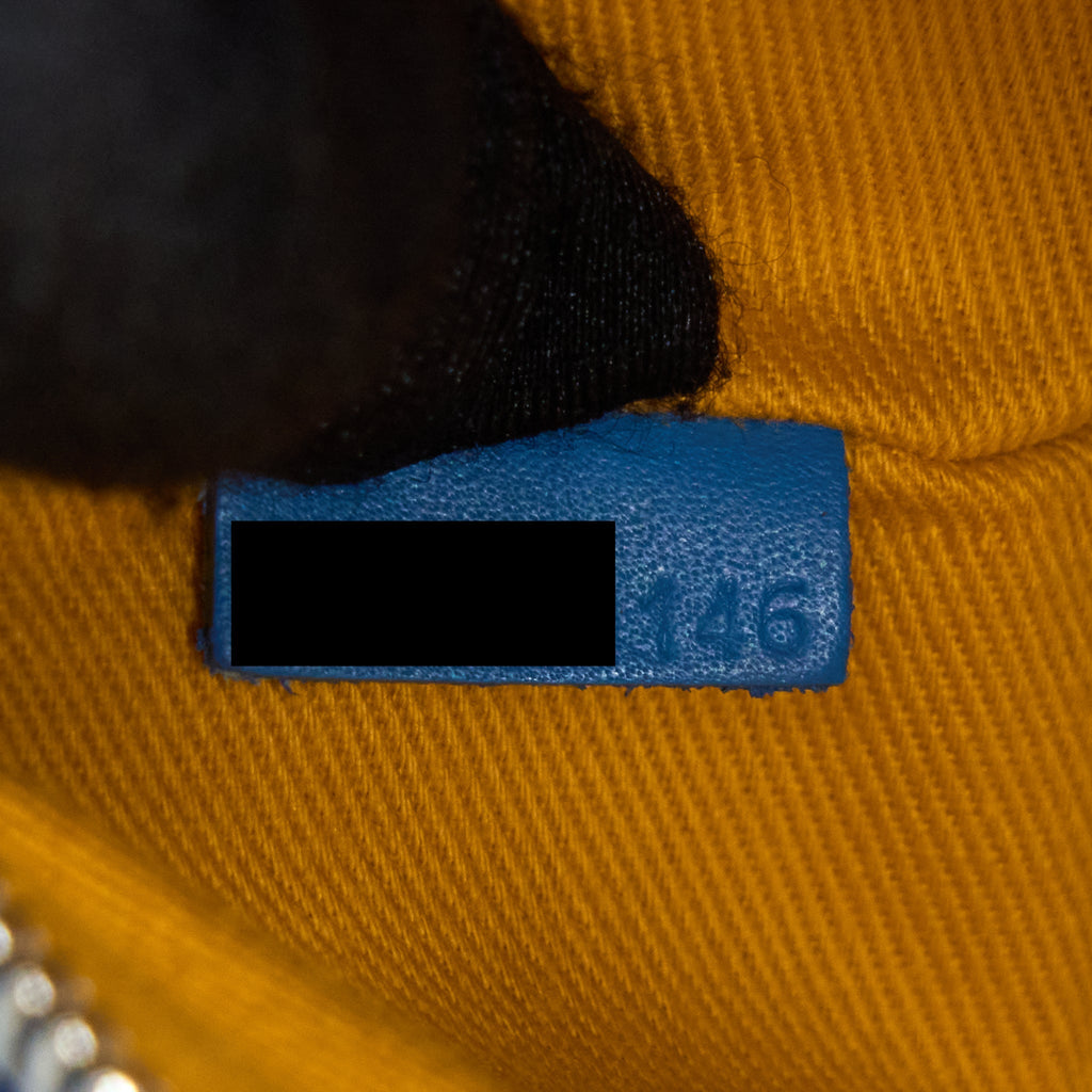 GOYARD SENAT MM POCKET GOYARDINE CANVAS BLUE SHW