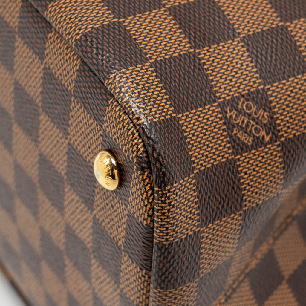LOUIS VUITTON KENSINGTON DAMIER EBENE CANVAS GHW