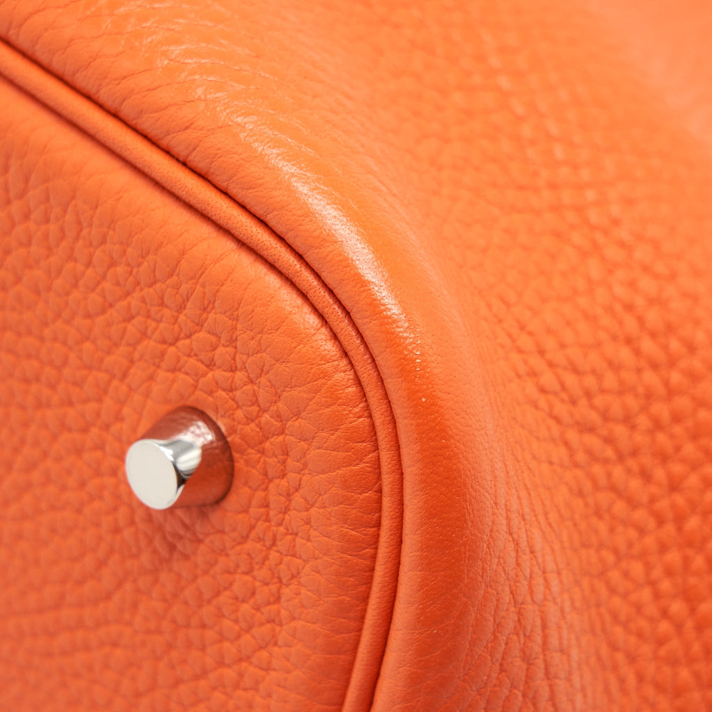 HERMES PICOTIN 22 CLEMENCE ORANGE SHW