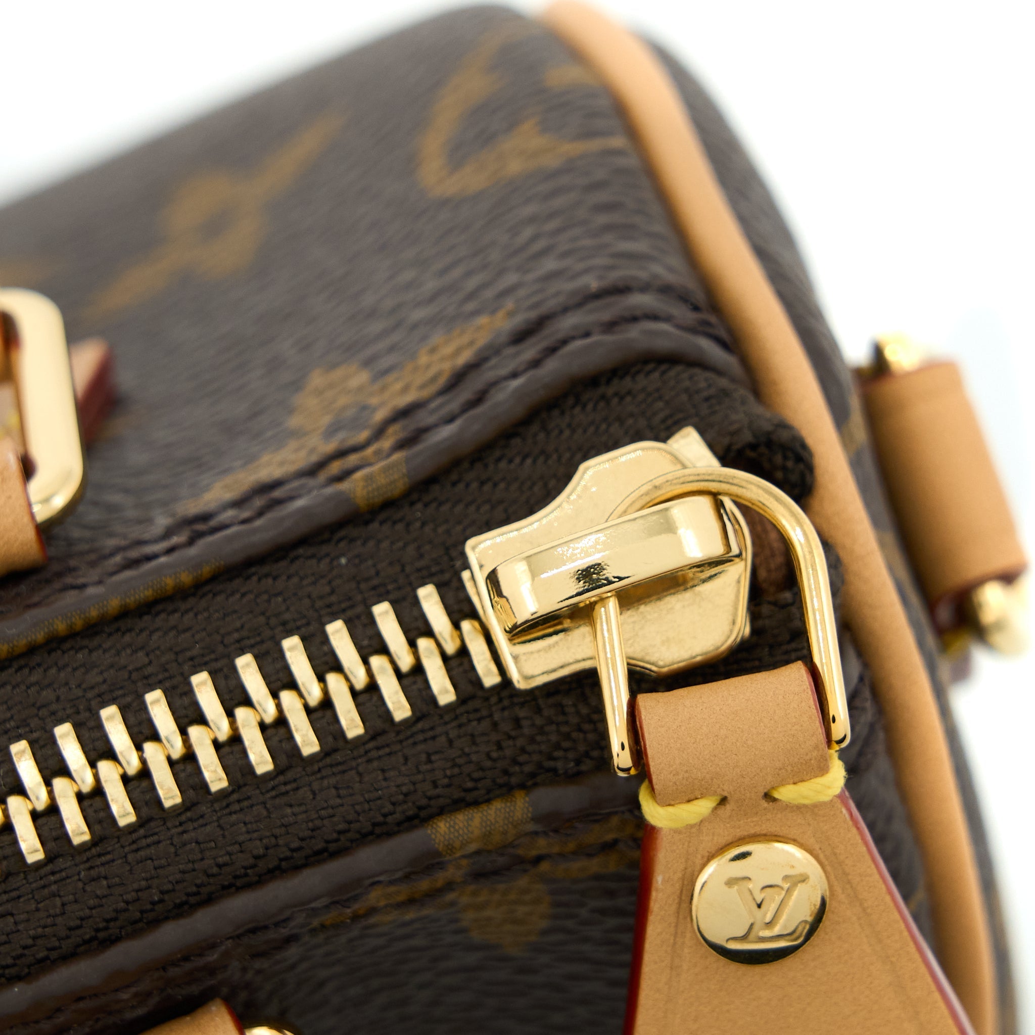 LOUIS VUITTON NANO SPEEDY MONOGRAM CANVAS GHW (NEW VERSION)