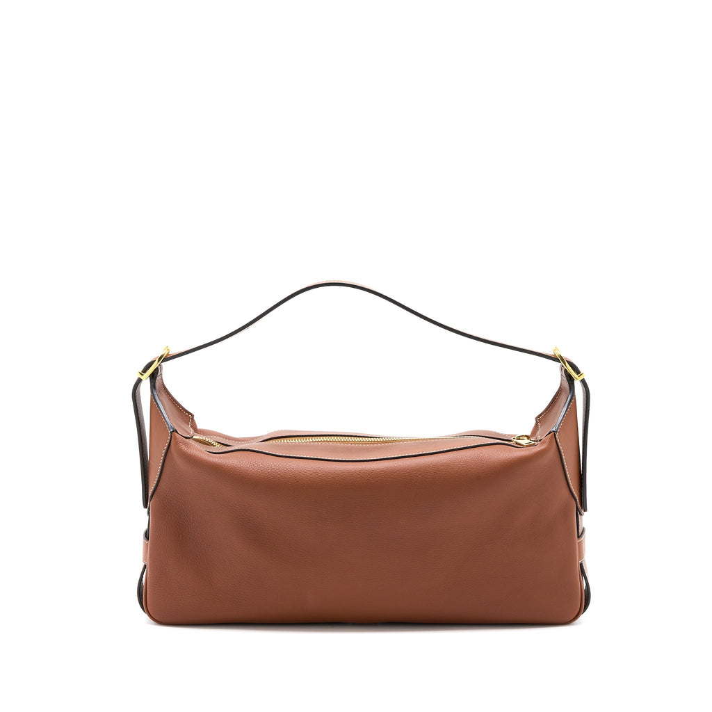 CELINE MEDIUM ROMY BAG IN SUPPLE CALFSKIN TAN GHW