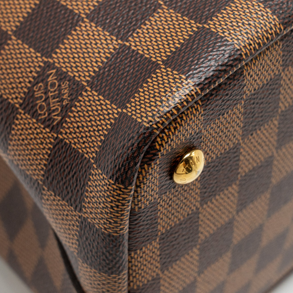 LOUIS VUITTON KENSINGTON DAMIER EBENE CANVAS GHW