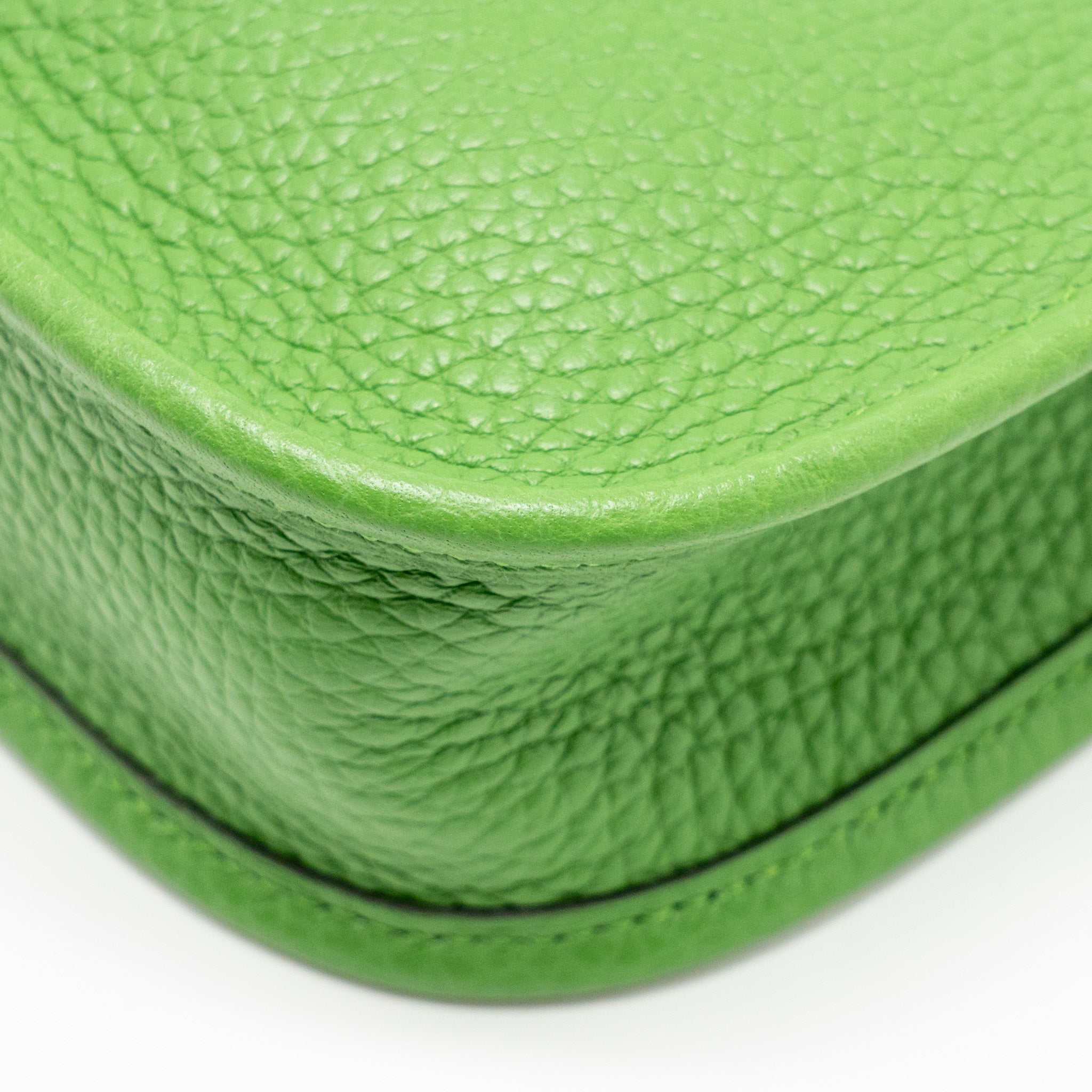 HERME MINI EVELYNE CLEMENCE VERT YUCCA SHW