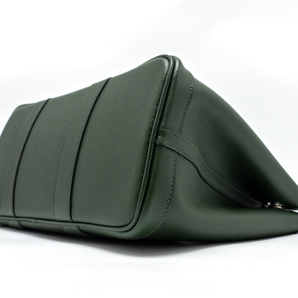 HERMES GARDEN PARTY 30 EPSOM VERT ANGLAIS SHW