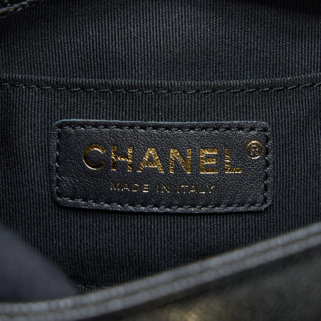 CHANEL 23P MINI TRIPLE PACK BACKPACK CAVIAR BLACK LGHW (MICROCHIP)