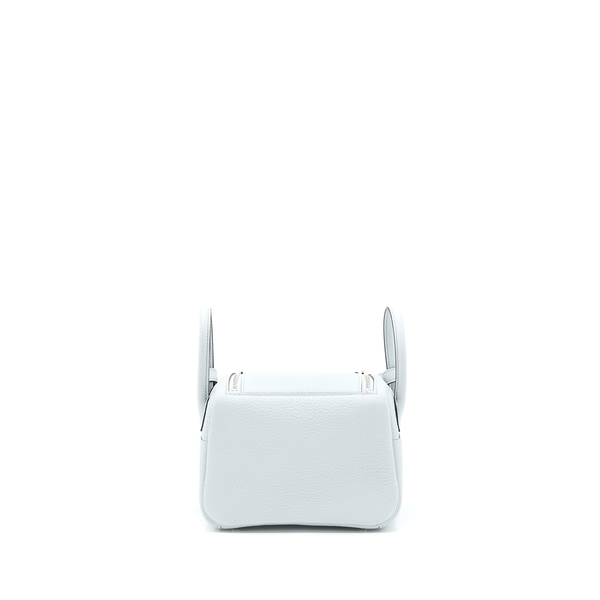 HERMES MINI LINDY CLEMENCE BLUE PALE SHW