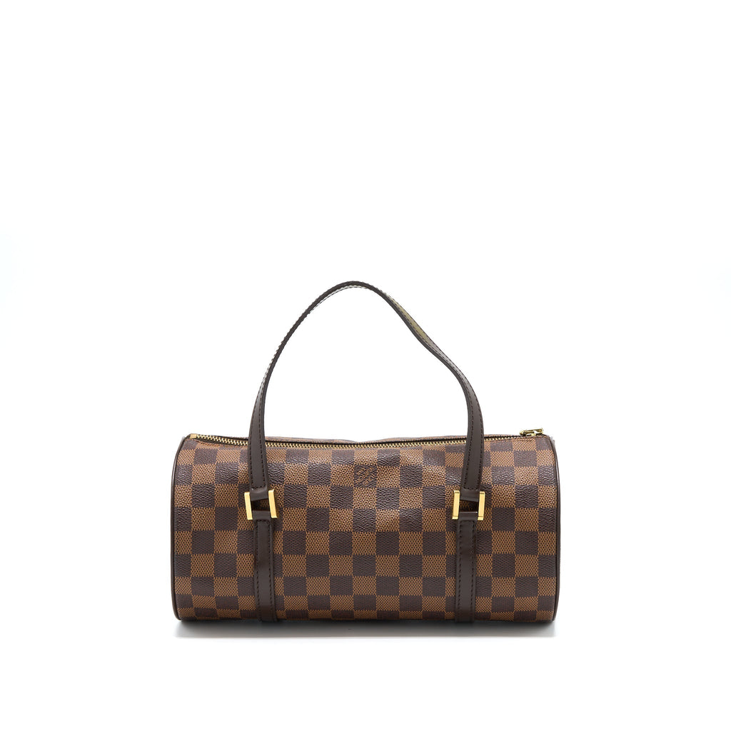 LOUIS VUITTON VINTAGE PAPILLON DAMIER EBENE CANVAS GHW