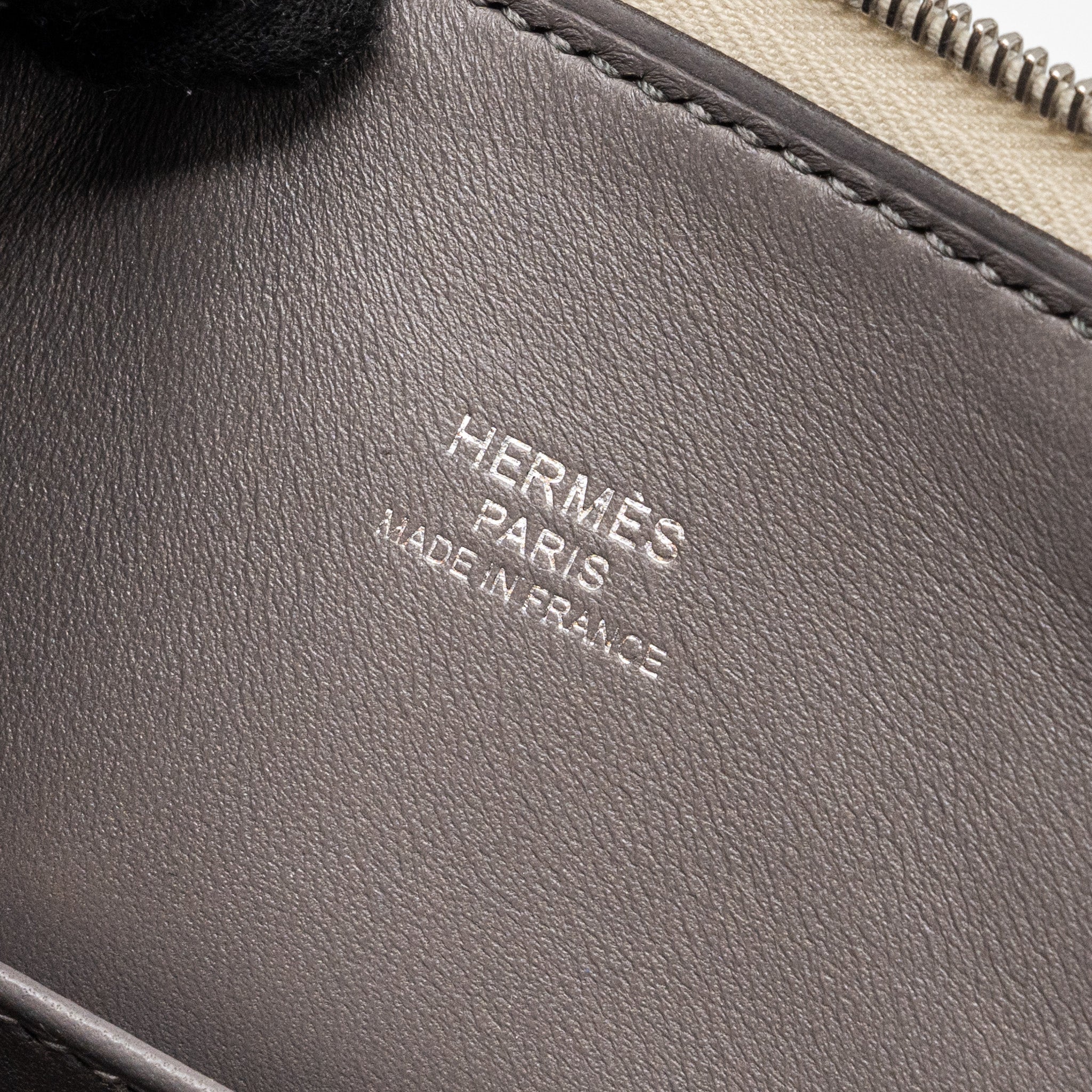 HERMES MINI BOLIDE 1923 EVERCOLOR GRIS MEYER SHW