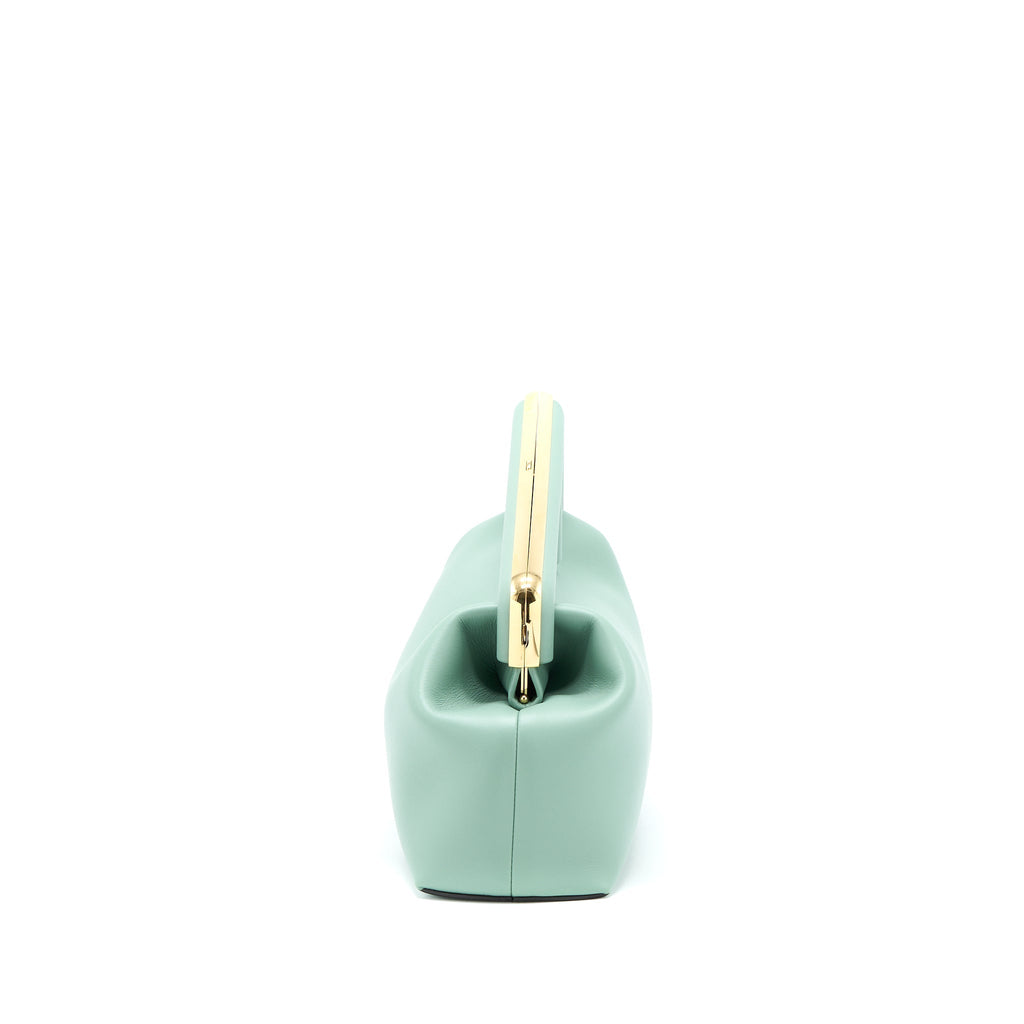 FENDI FIRST MEDIUM LAMBSKIN MINT GREEN GHW
